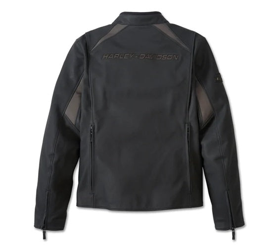 Men's Paradigm Triple Vent System 2.0 Leather Jacket - Black Beauty