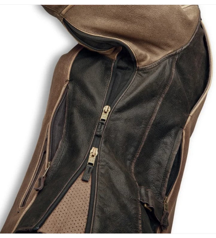 Women's H-D Triple Vent System Gallun Leather Jacket