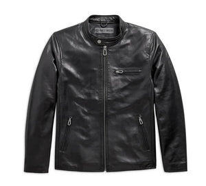 Men's Rider Spirit Slim Fit Leather Jacket