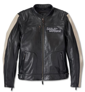 Harley-Davidson Men's Enduro Screamin' Eagle Leather Jacket