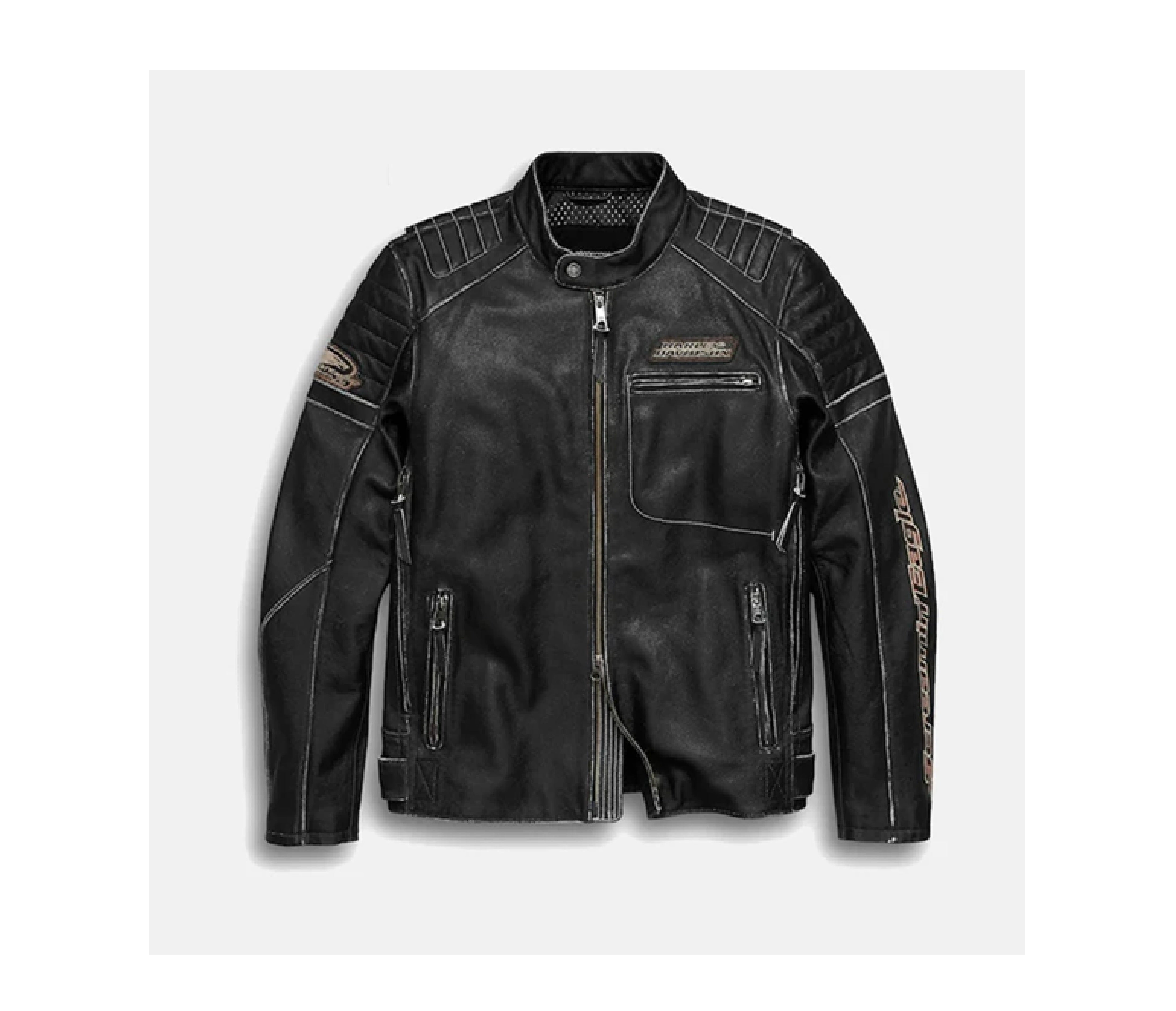 H-D Men's Screamin' Eagle Leather Jacket