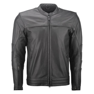 Highway 21 Primer Motorbike Leather Jacket
