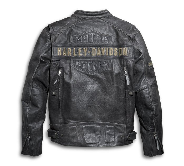 Men's Passing Link Triple Vent Leather Jacket