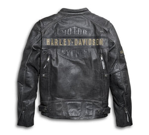 Men's Passing Link Triple Vent Leather Jacket