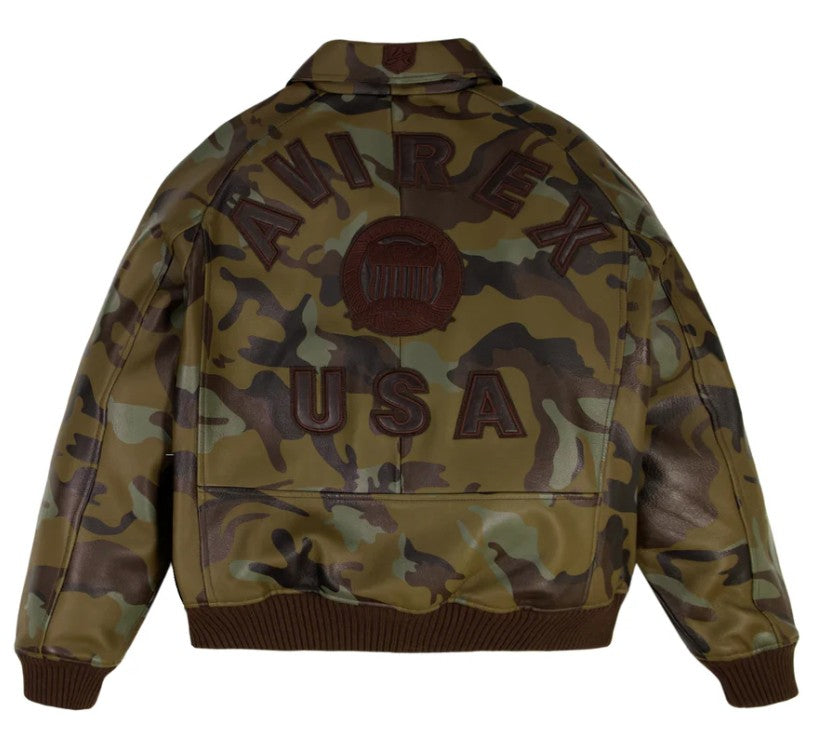 AVIREX LIMITED EDITION CAMO ICON JACKET