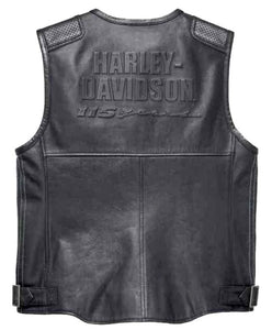 Harley Davidson Men's 115th Anniversary Limited Edition Leather Vest