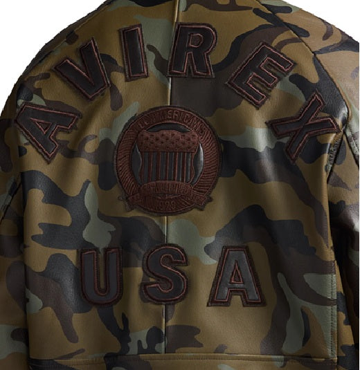 AVIREX LIMITED EDITION CAMO ICON JACKET