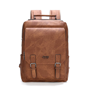 Zee Leather – Men’s Laptop School Bag Leather Backpacks Travel Multi Mochila Military camouflage style