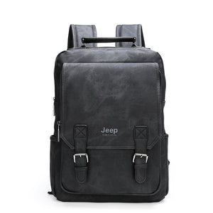 Zee Leather – Men’s Laptop School Bag Leather Backpacks Travel Multi Mochila Military camouflage style
