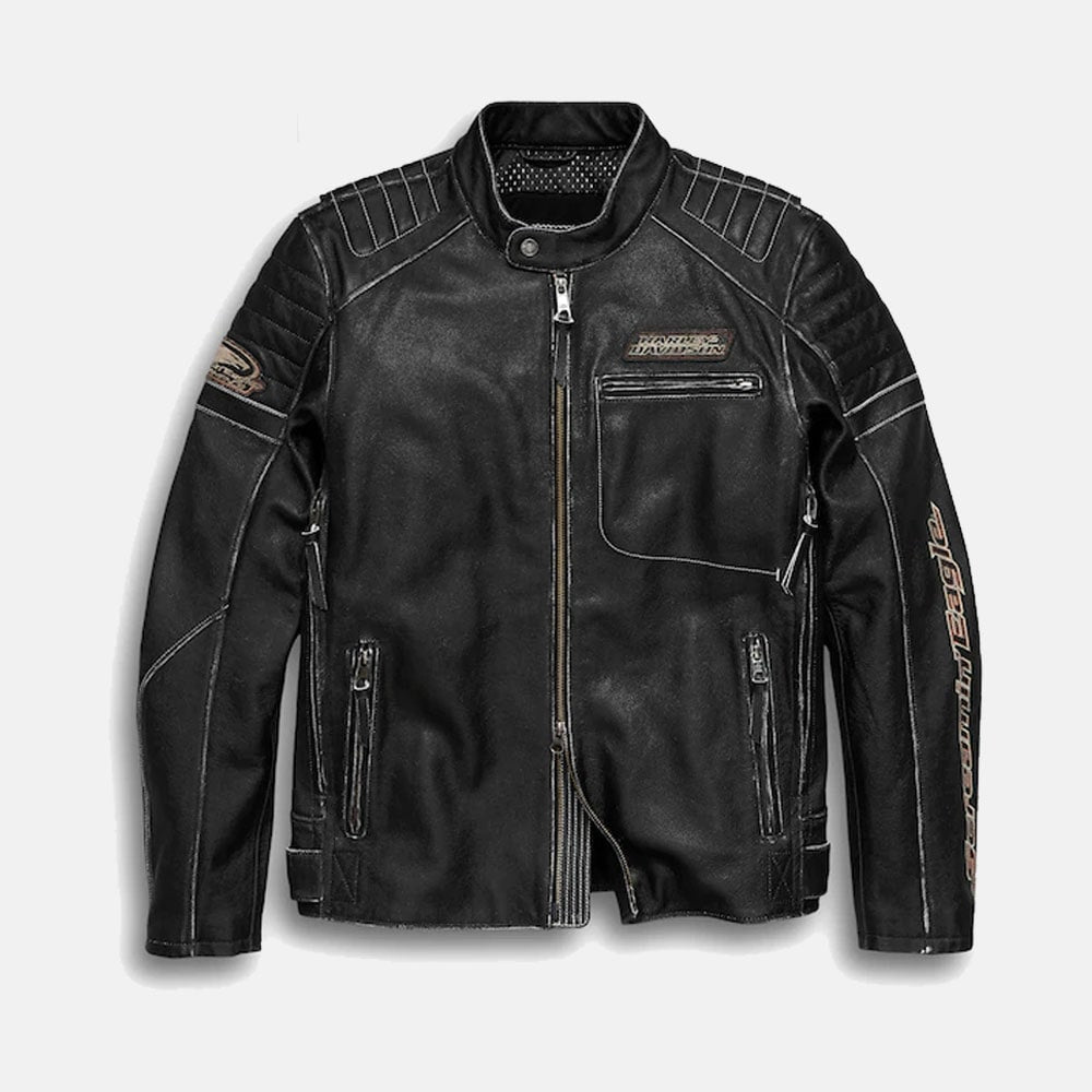 H-D Men's Screamin' Eagle Leather Jacket