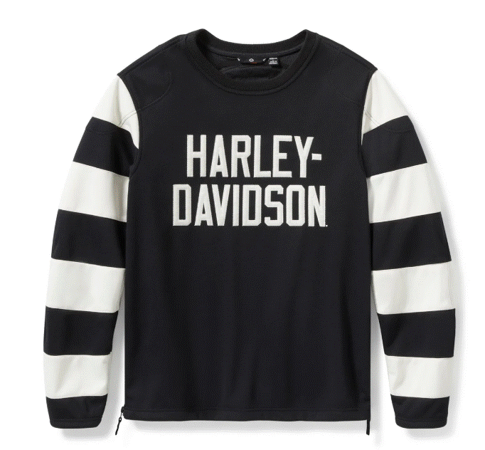 Men's H-D® Breakout Deflector Crew Riding Fleece