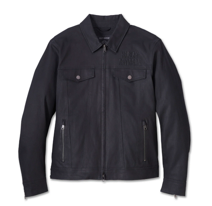 Men's H-D Flex Layering System Trucker Riding Jacket