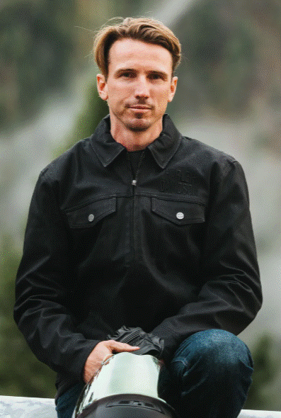 Men's H-D Flex Layering System Trucker Riding Jacket