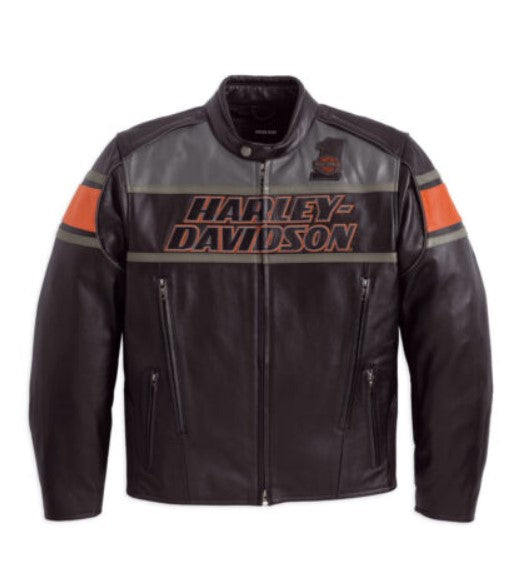 H-D Men's Motorcycle Leather Jacket