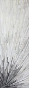 New Cowhide Patchwork Rug