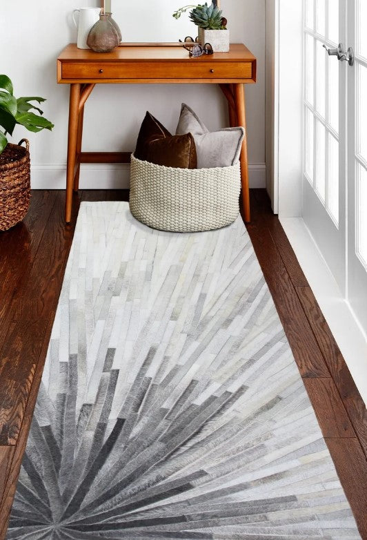 New Cowhide Patchwork Rug